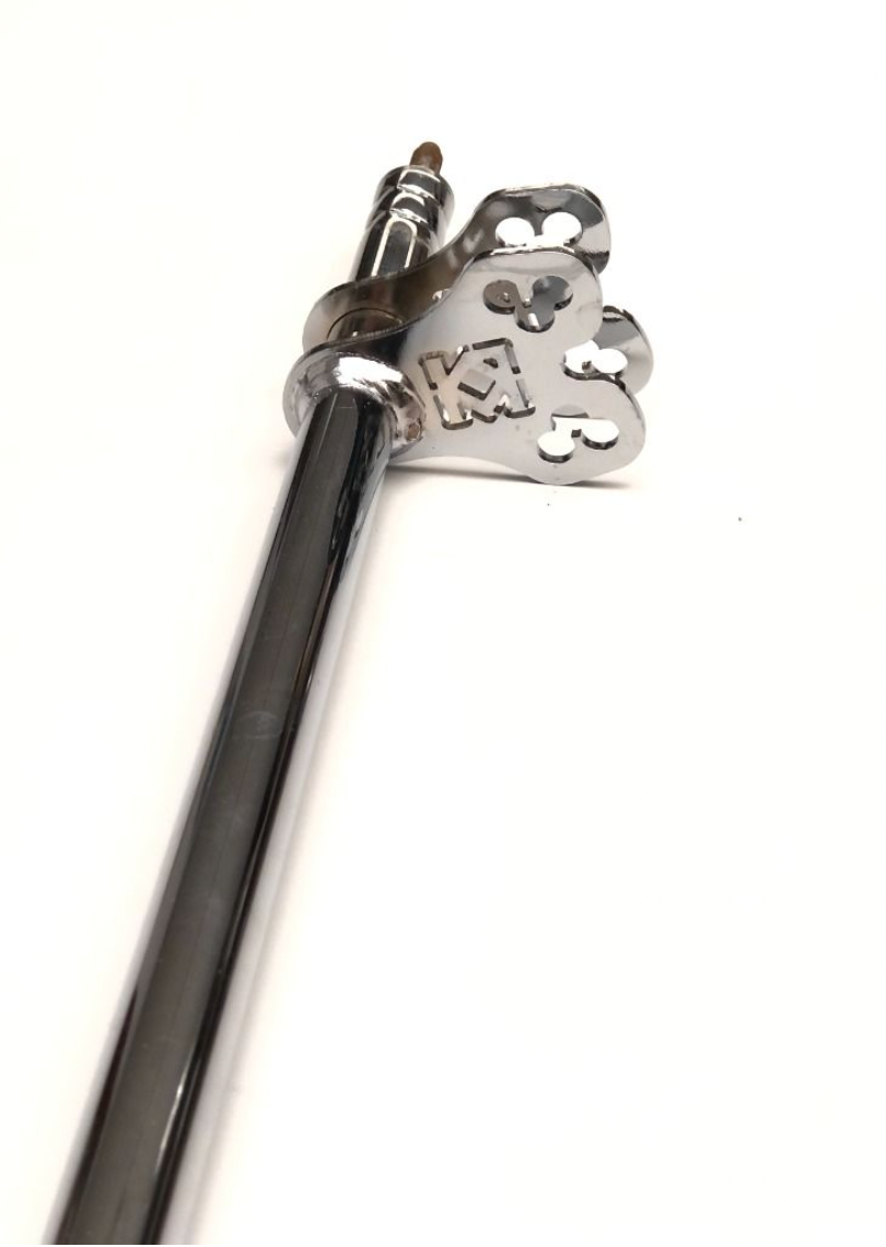 Kart Republic Big Kart Steering Wheel Column Chrome